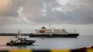 En directo | El crucero MV Hondius atracará en el puerto de Granadilla por el mal tiempo